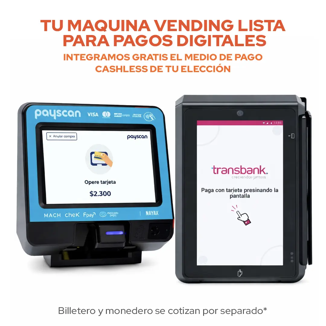 Maquina Expendedora Vending TCN 8C – Asia Vending